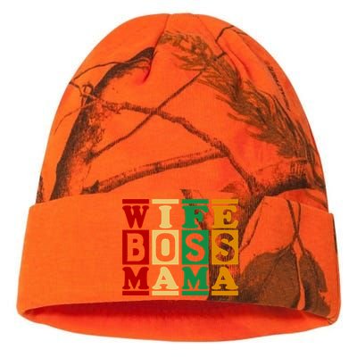 Wife Boss Mama Kati Licensed 12" Camo Beanie