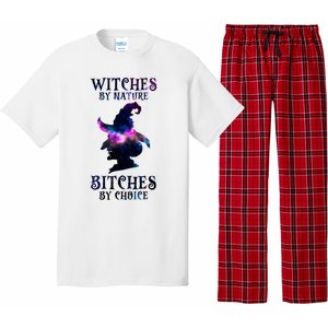 Witches By Nature Bitches By Choice Funny Halloween Witch Meaningful Gift Pajama Set