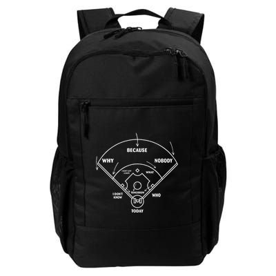 Why Because Nobody I Don’T Give A Darn I Don’T Know Daily Commute Backpack