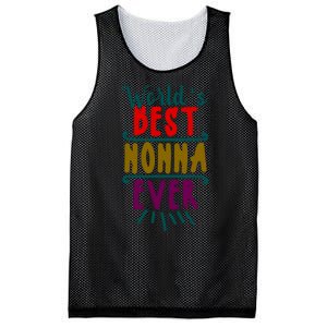 World's Best Nonna Ever Gift For Mothers Day, Mothers Mesh Reversible Basketball Jersey Tank