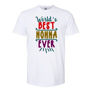 World's Best Nonna Ever Gift For Mothers Day, Mothers Softstyle CVC T-Shirt