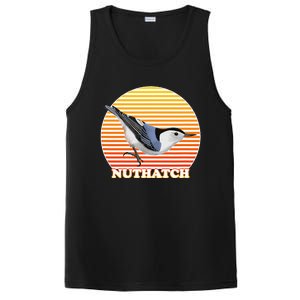 White Breasted Nuthatch Bird Birdlover Birdwatcher Biologist PosiCharge Competitor Tank