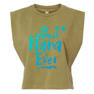 World Best Nana Ever Grandma Gift Garment-Dyed Women's Muscle Tee