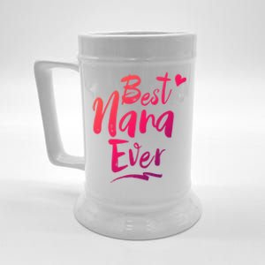 World Best Nana Ever Grandma Gift Beer Stein