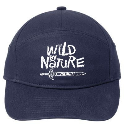 Wild By Nature 7-Panel Snapback Hat