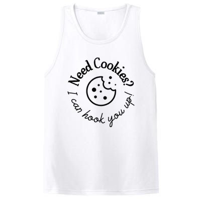 Womens Baking Need Cookies I Can Hook You Up PosiCharge Competitor Tank