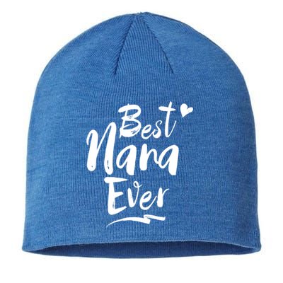 World Best Nana Ever Grandma Gift Sustainable Beanie