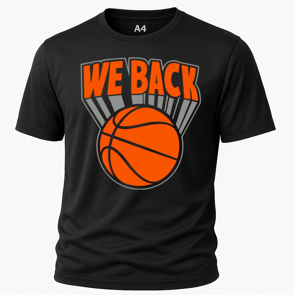 We Back New York Basketball Cooling Performance Crew T-Shirt