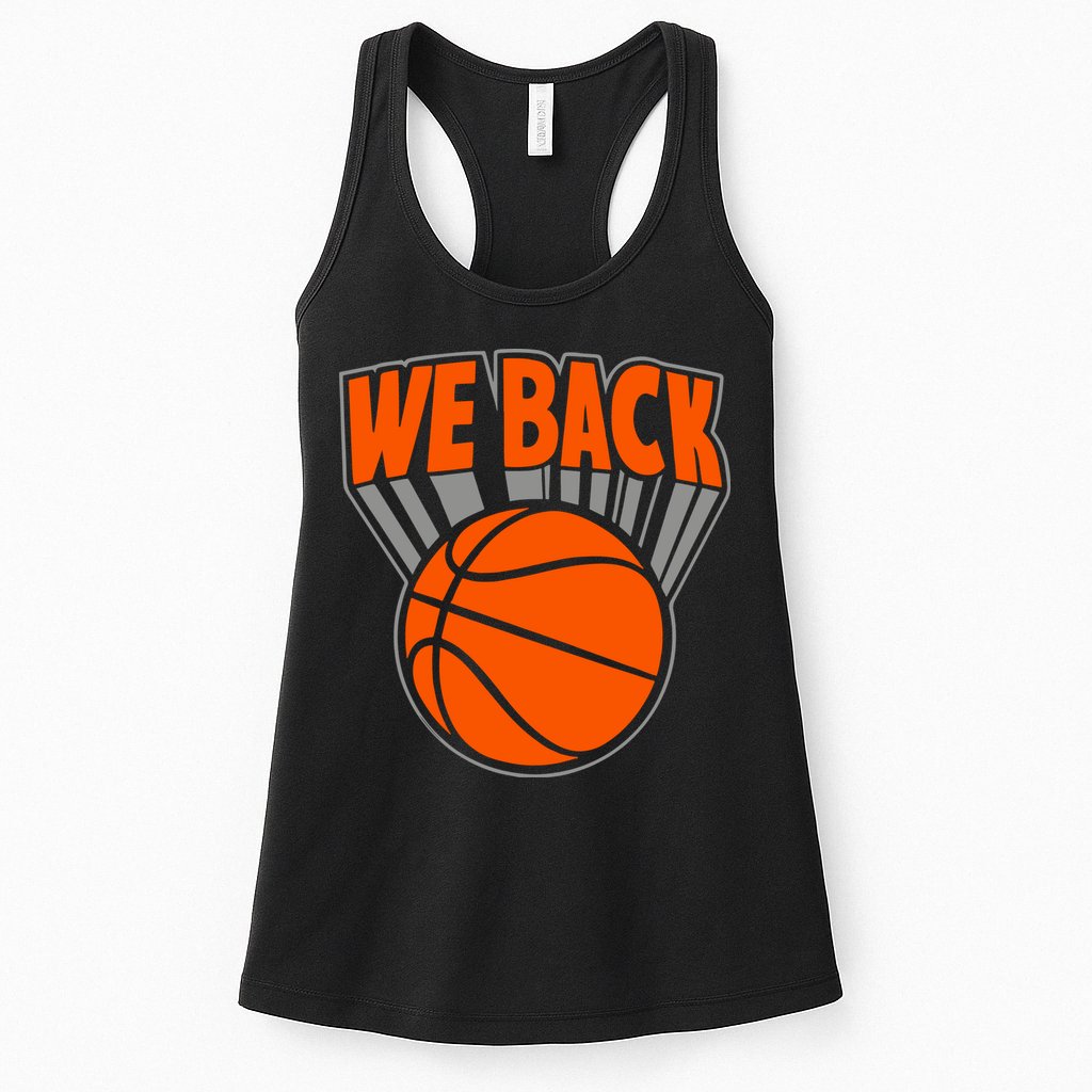 We Back New York Basketball Womens Tank Top