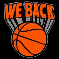 We Back New York Basketball Women's V-Neck T-Shirt