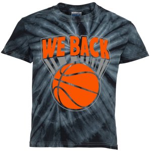 We Back New York Basketball Kids Tie-Dye T-Shirt