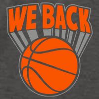 We Back New York Basketball Vector Backpack