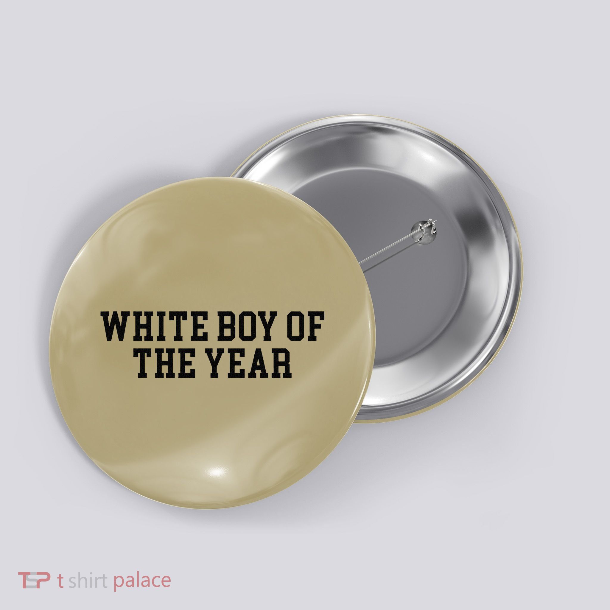 White Boy Of The Year Button