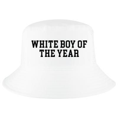 White Boy Of The Year Cool Comfort Performance Bucket Hat
