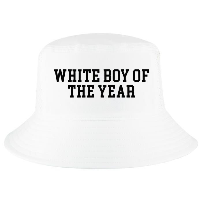 White Boy Of The Year Cool Comfort Performance Bucket Hat