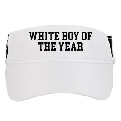White Boy Of The Year Adult Drive Performance Visor
