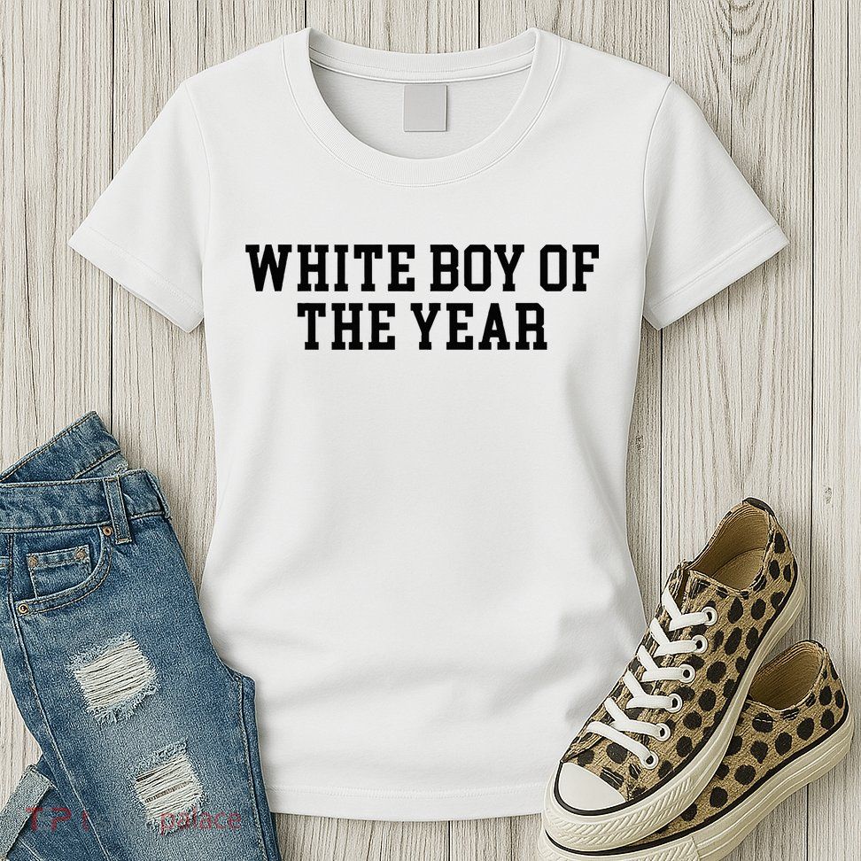 White Boy Of The Year Womens T-Shirt
