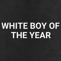 White Boy Of The Year 7 Panel Mesh Trucker Snapback Hat
