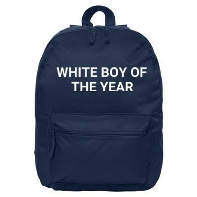 White Boy Of The Year 16 in Basic Backpack