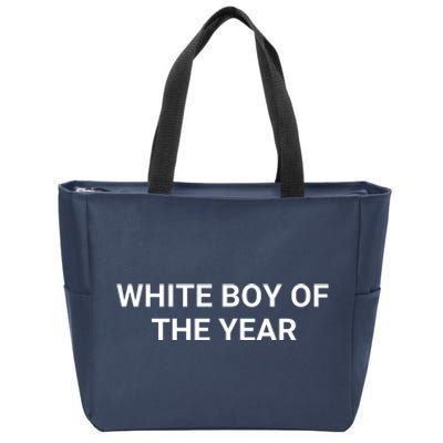 White Boy Of The Year Zip Tote Bag