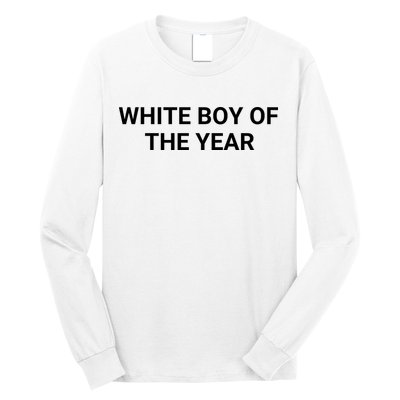 White Boy Of The Year Long Sleeve Shirt
