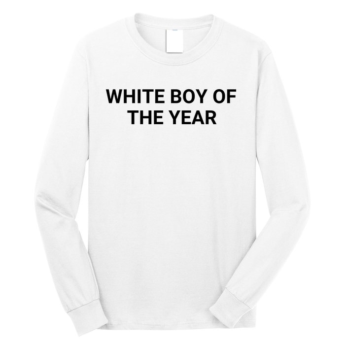 White Boy Of The Year Long Sleeve Shirt