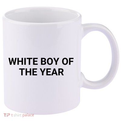 White Boy Of The Year 11oz C Handle Ceramic Mug