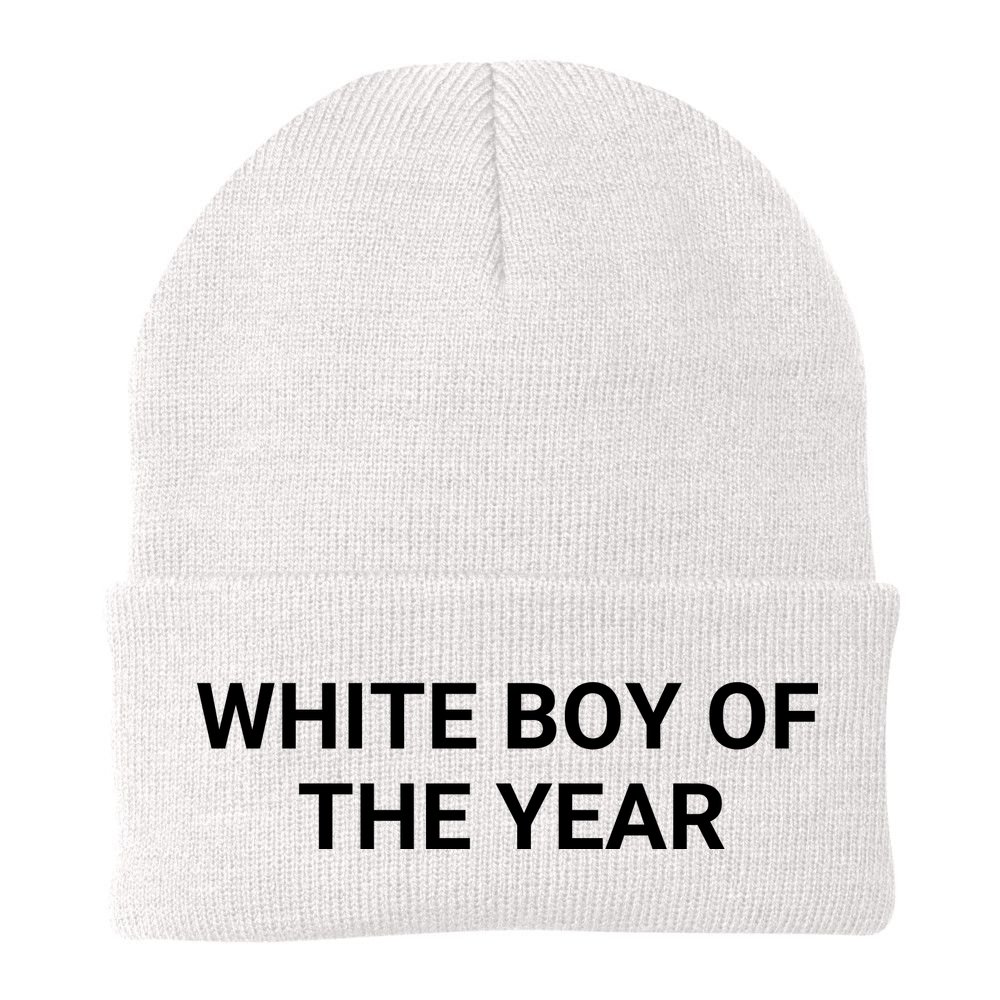 White Boy Of The Year Beanie