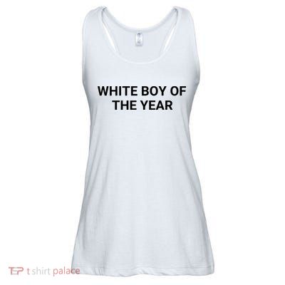 White Boy Of The Year Ladies Essential Flowy Tank