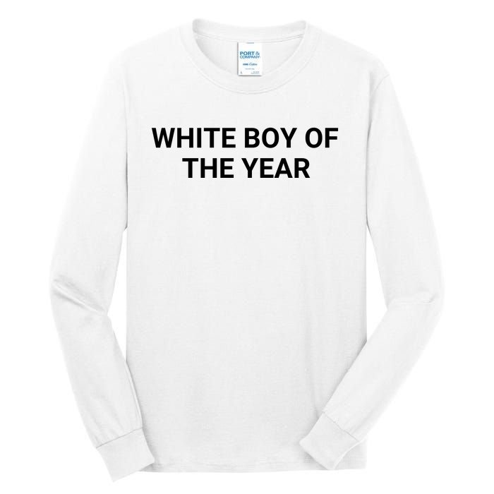 White Boy Of The Year Tall Long Sleeve T-Shirt