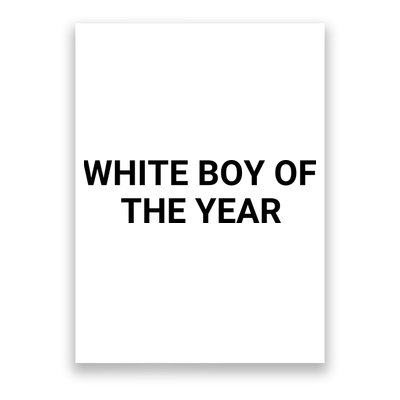 White Boy Of The Year Poster