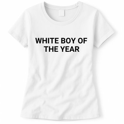 White Boy Of The Year Womens T-Shirt