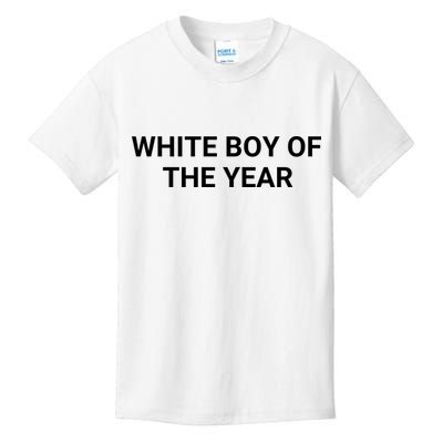 White Boy Of The Year Kids T-Shirt