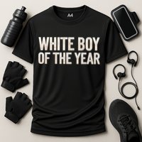White Boy Of The Year Cooling Performance Crew T-Shirt