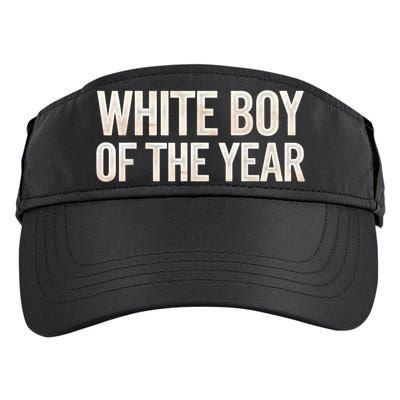 White Boy Of The Year Adult Drive Performance Visor