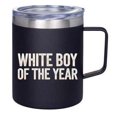 White Boy Of The Year 12oz Stainless Steel Coffee Mug