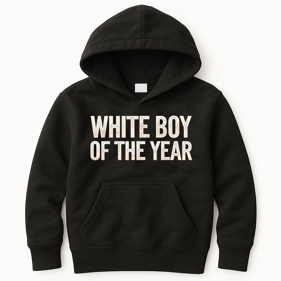 White Boy Of The Year Kids Hoodie