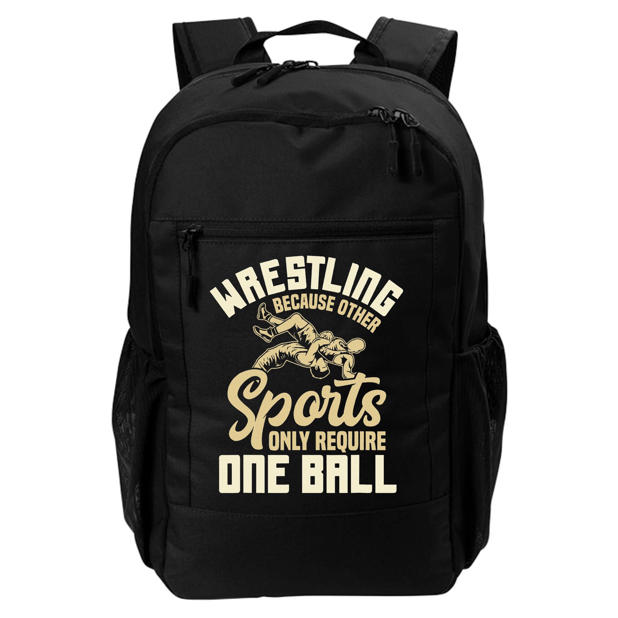Wrestling Because Other Sports Require One Ball Wrestler  Backpack