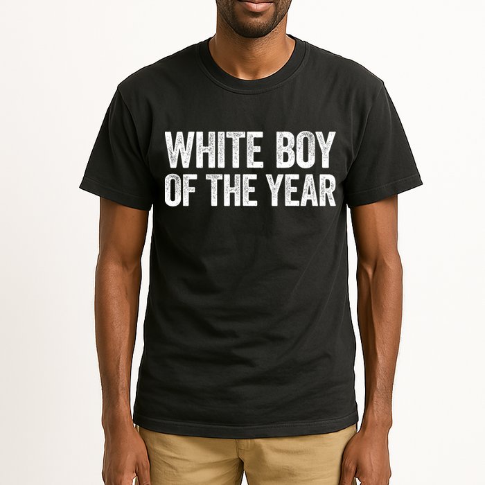 White Boy Of The Year Funny Statement Tall T-Shirt