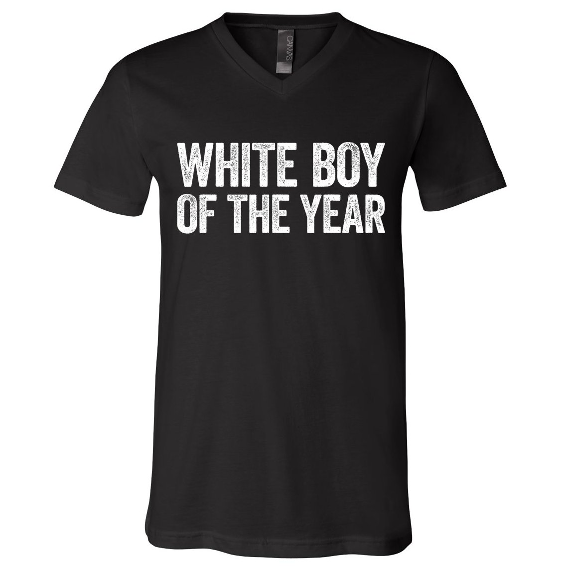 White Boy Of The Year Funny Statement V-Neck T-Shirt