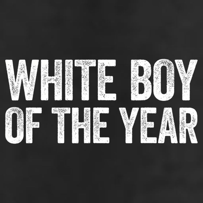 White Boy Of The Year Funny Statement Beanie