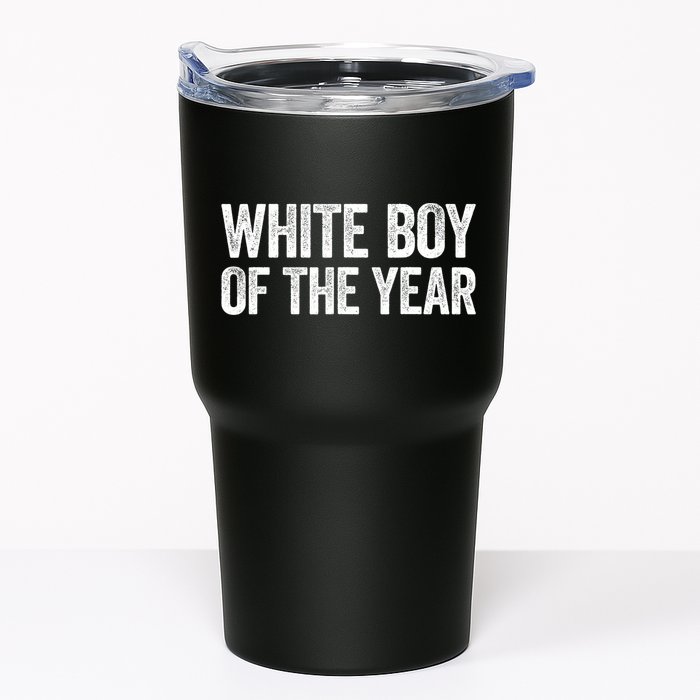 White Boy Of The Year Funny Statement Tumbler