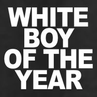 White Boy Of The Year 7 Panel Mesh Trucker Snapback Hat