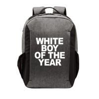 White Boy Of The Year Vector Backpack