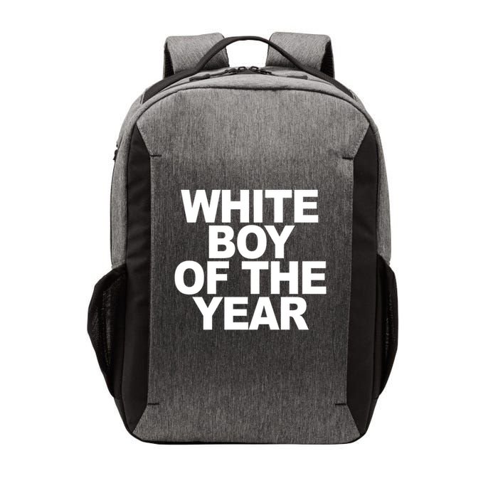 White Boy Of The Year Vector Backpack