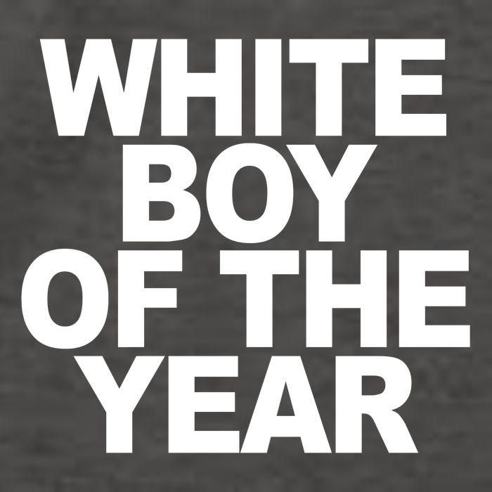White Boy Of The Year Vector Backpack