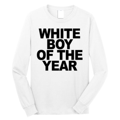 White Boy Of The Year Long Sleeve Shirt