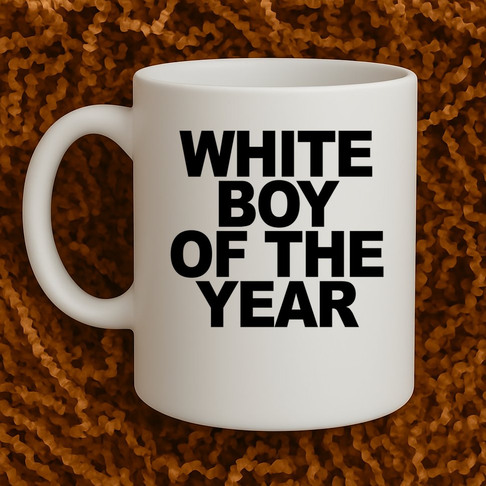 White Boy Of The Year Mug