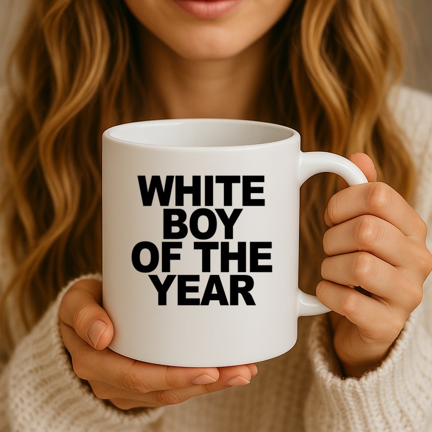 White Boy Of The Year Mug