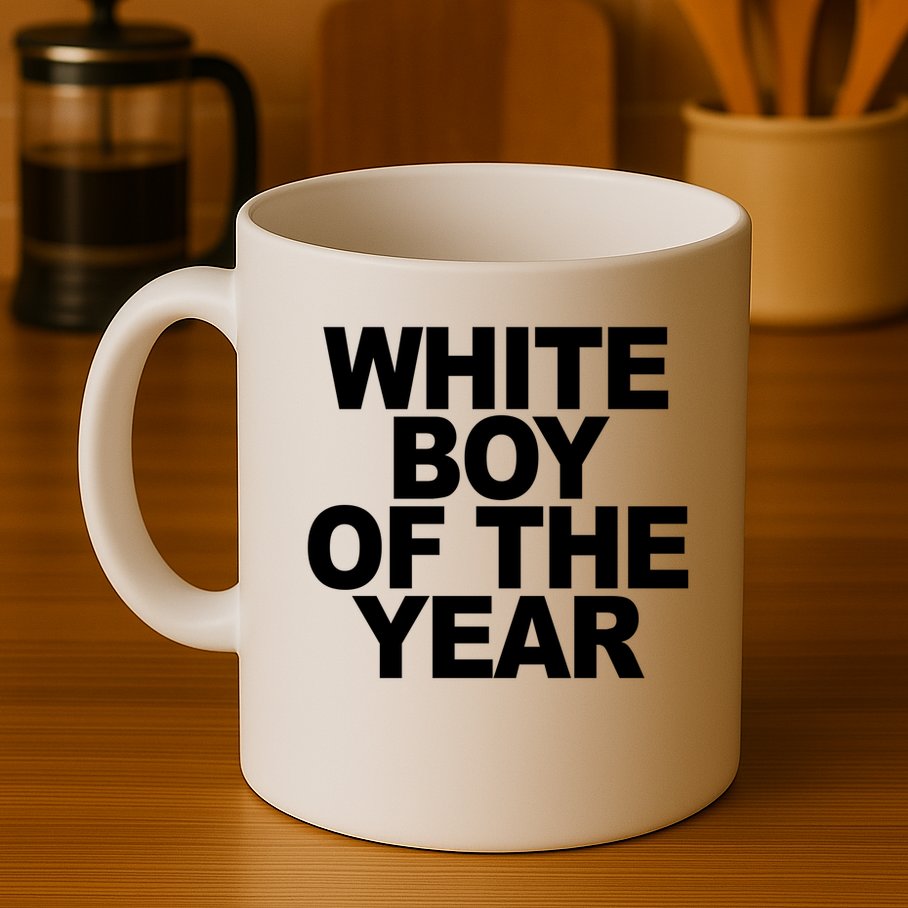White Boy Of The Year Mug